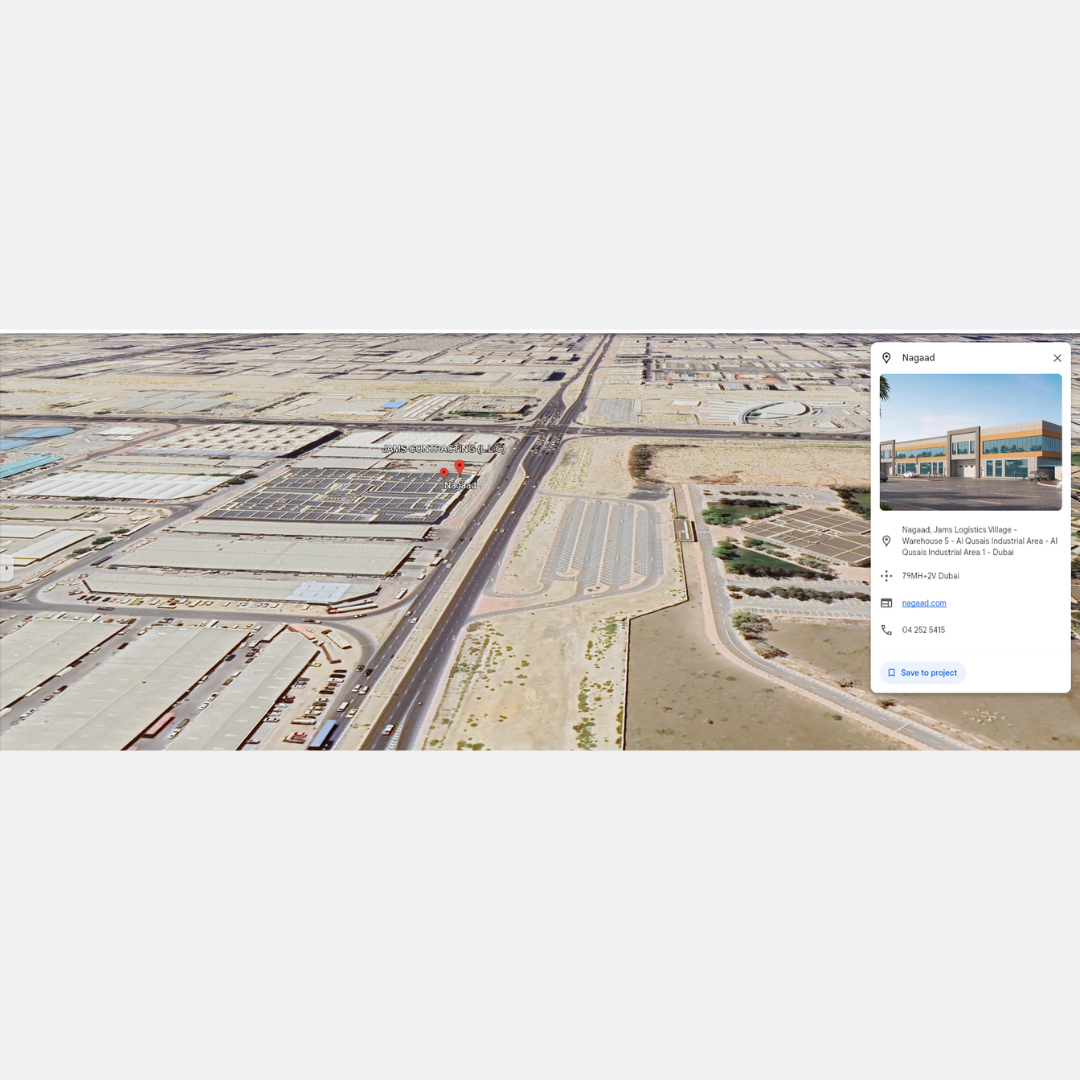 Our Facilities - Nagaad Organics - Map