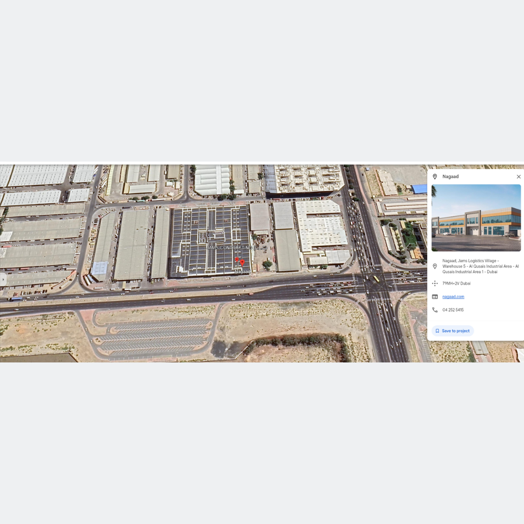 Our Facilities - Nagaad Organics - Map